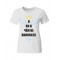  Tricou pentru cuplu Ca întotdeauna de vină pentru tot - eu nu sunt de vină pentru nimic. Photo 3